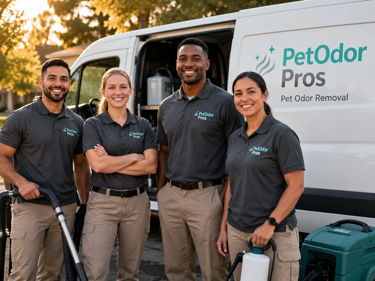 Pet Odor Removal team serving Redway, CA